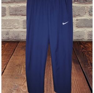 nike blue parachute pants